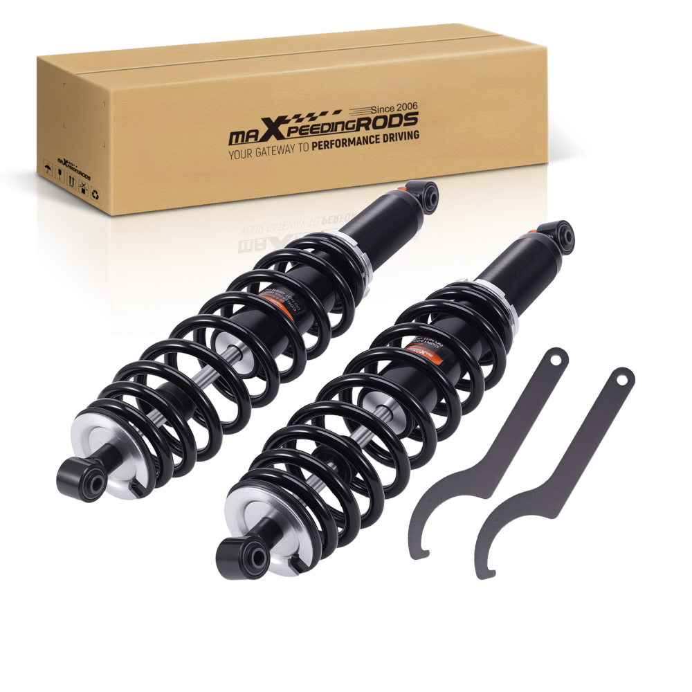 2x Front Shocks Strut Absorber Kit compatible for Can-Am Commander 1000 11-17 1000R 18-20