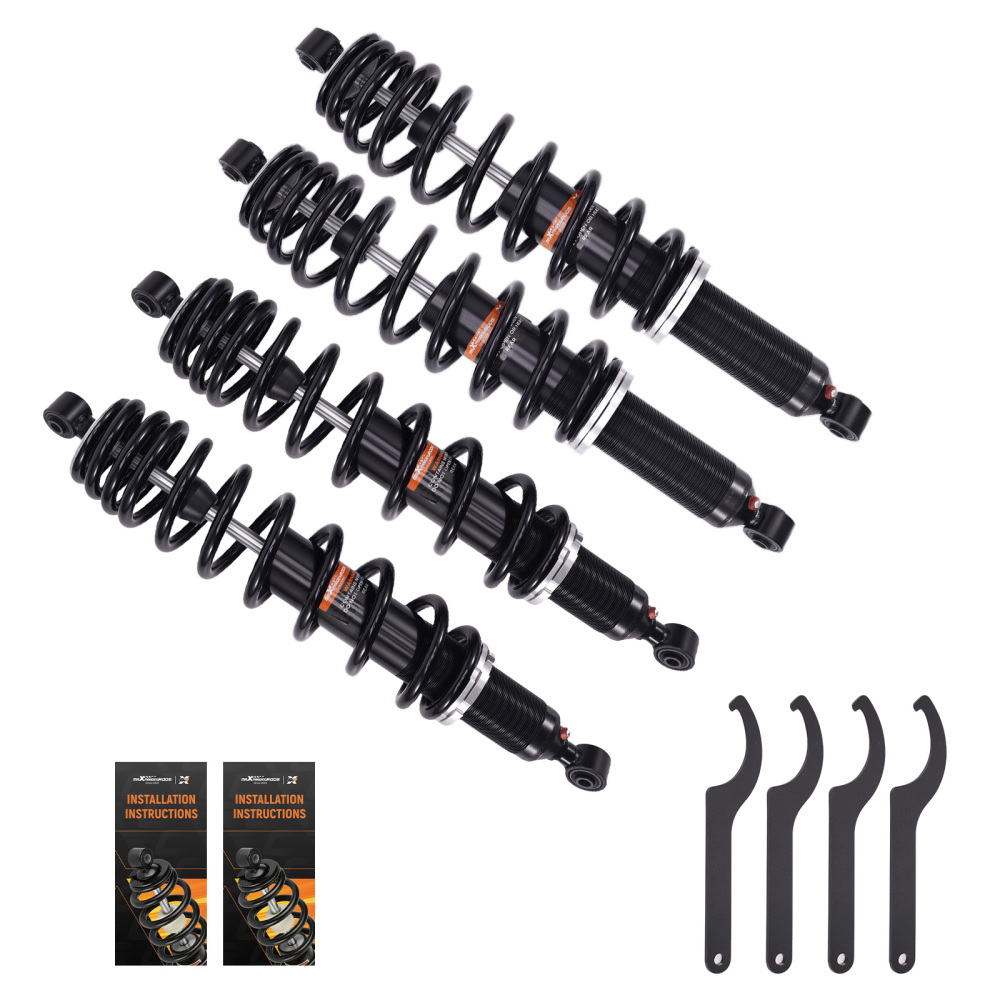 4pcs Front/Rear Shocks Strut Absorber Kit compatible for Can-Am Commander 1000 2011-2020