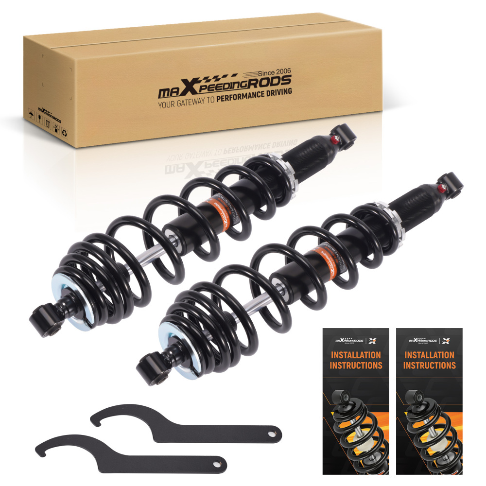 2pcs Front Shocks Strut Absorber Kit compatible for Can-Am Defender HD5 2017-2021