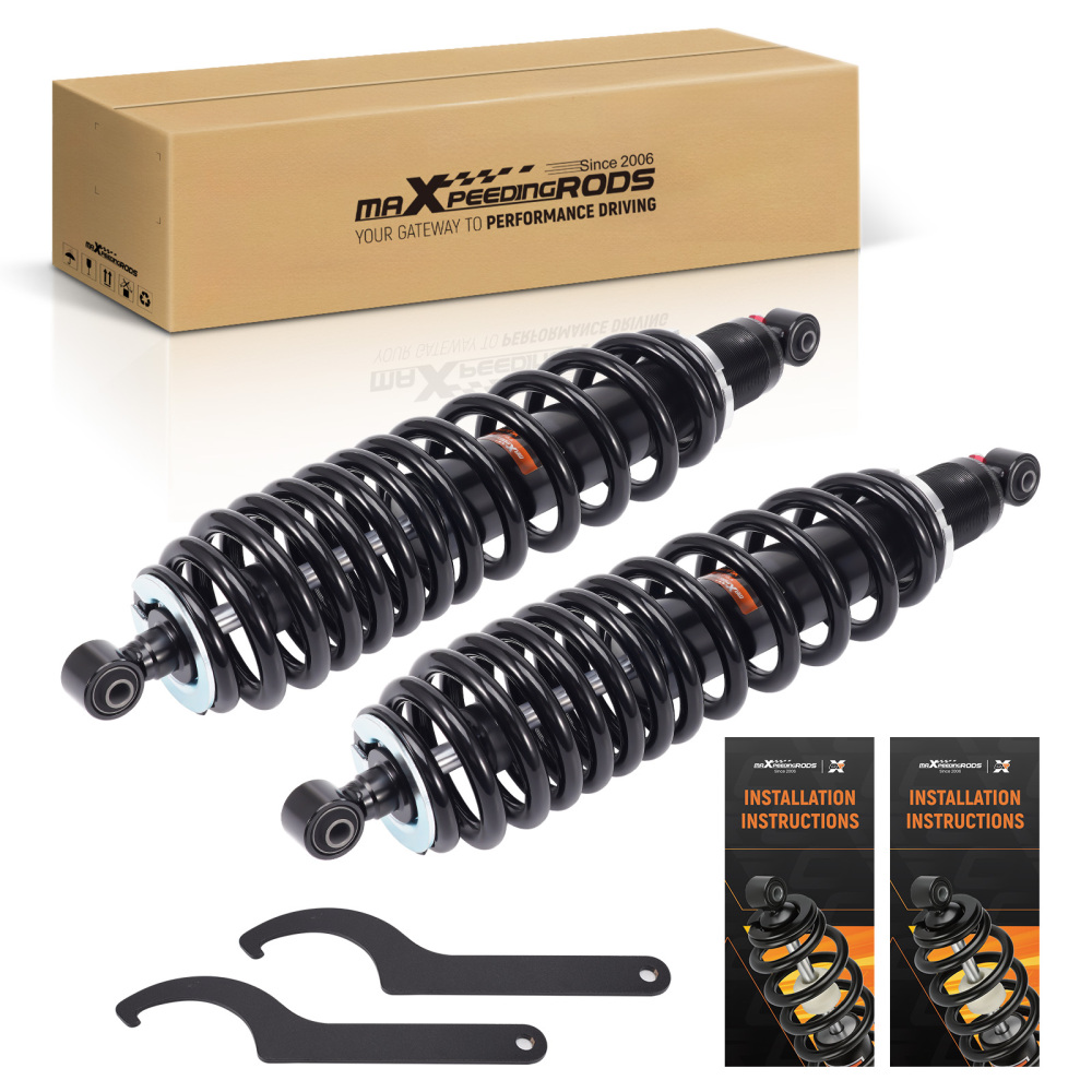 2x Rear Shocks Strut Absorber Kit compatible for Can-Am Defender HD7 MAX HD7 2022-2023
