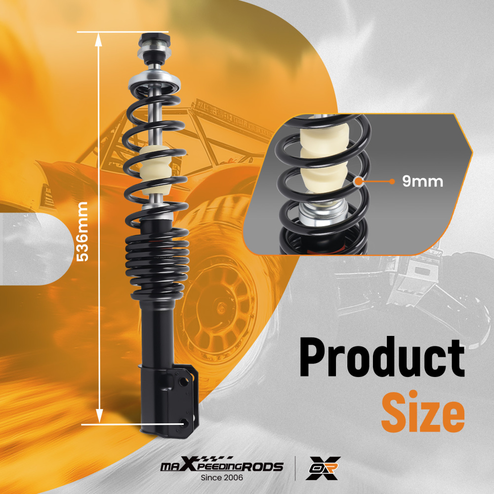 1x Front Coil-Over Shock for 2007-2009 Can Am Outlander 500 HO, XT 7062000661