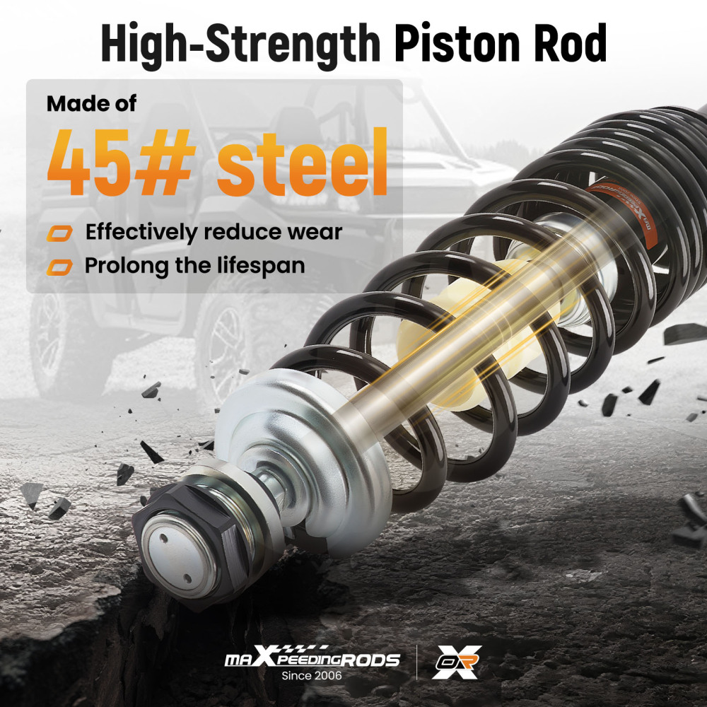 1x Front Coil-Over Shock for 2007-2009 Can Am Outlander 500 HO, XT 7062000661