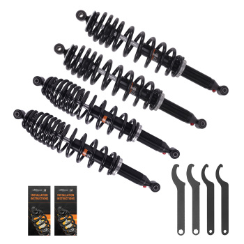 4pcs Front/Rear Shocks Strut Absorber Kit compatible for Can-Am Outlander 800 2010-2012