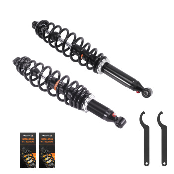 2pcs Front/Rear Coil-Over Shocks compatible for Can-Am Outlander 1000 2012-2018 4x4