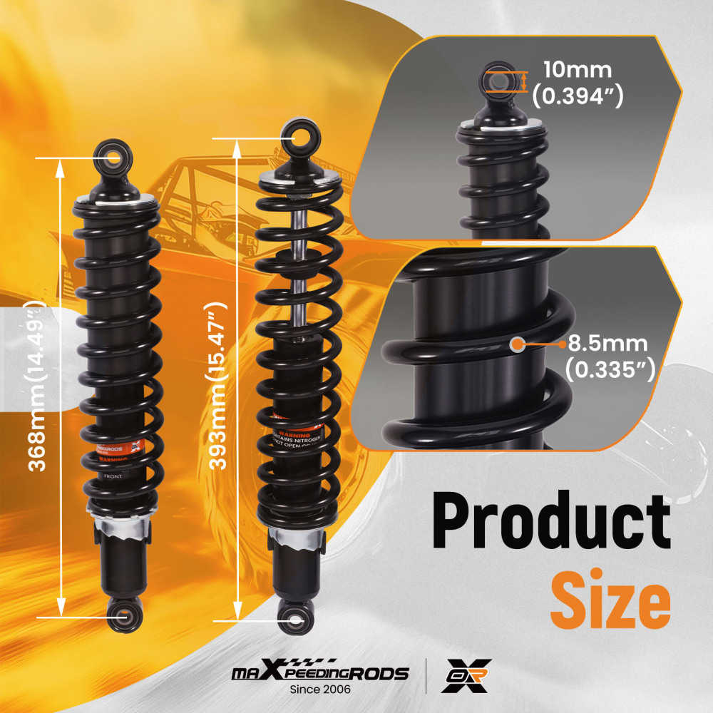 Full Set of Gas Shocks compatible for Honda Foreman 450 1998-2001 4x4 S/ES TRX450S