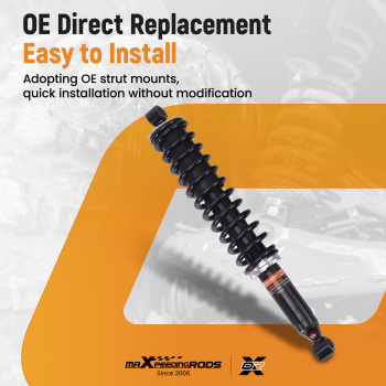 Rear Shocks compatible for Honda Rincon 650 2003-2005 GPScape 2004-2005 52400-HN8-003