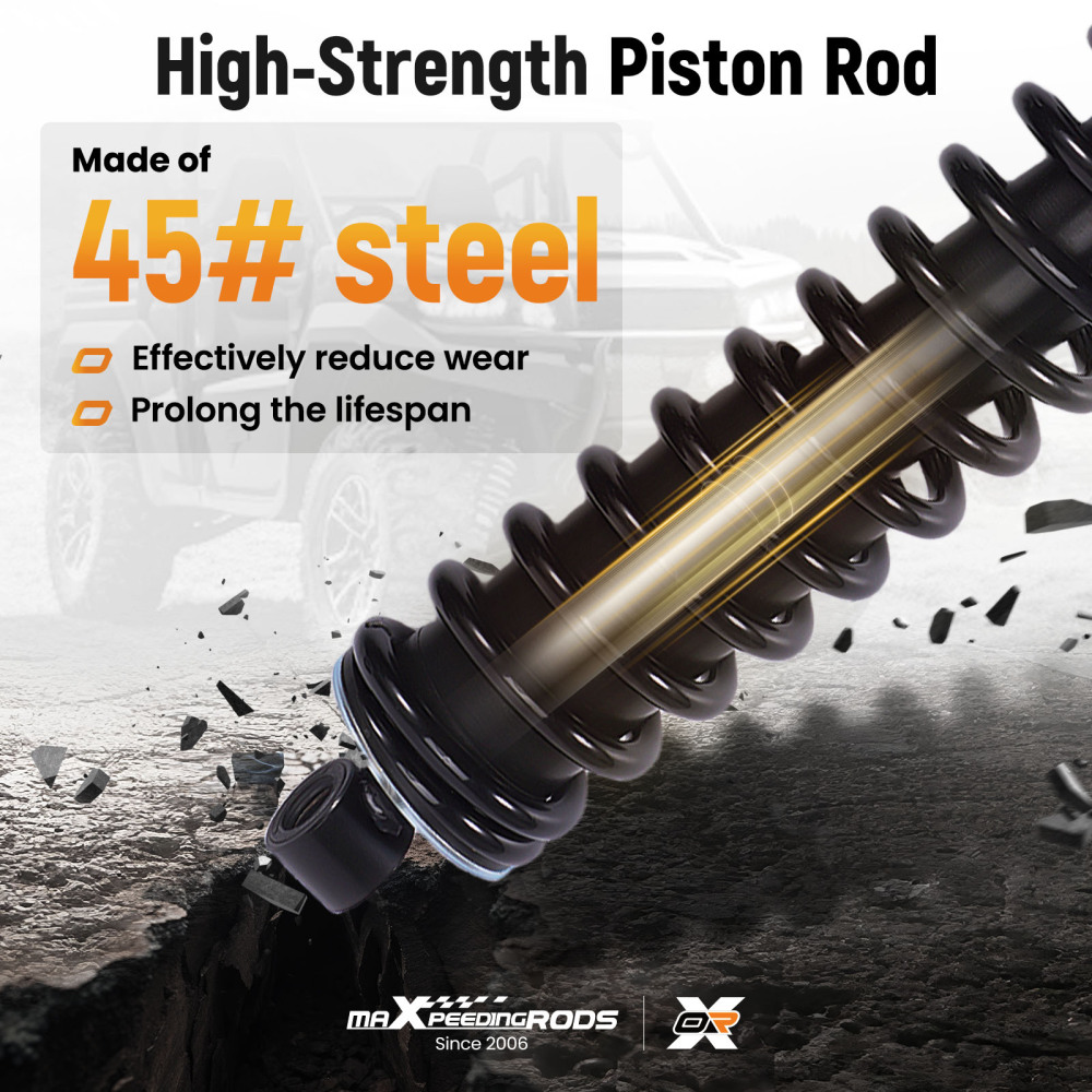 Rear Shocks compatible for Honda Rincon 650 2003-2005 GPScape 2004-2005 52400-HN8-003