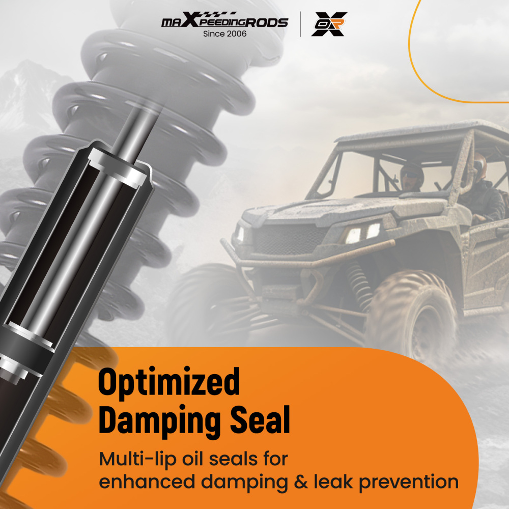 Rear Shocks compatible for Honda Rincon 650 2003-2005 GPScape 2004-2005 52400-HN8-003