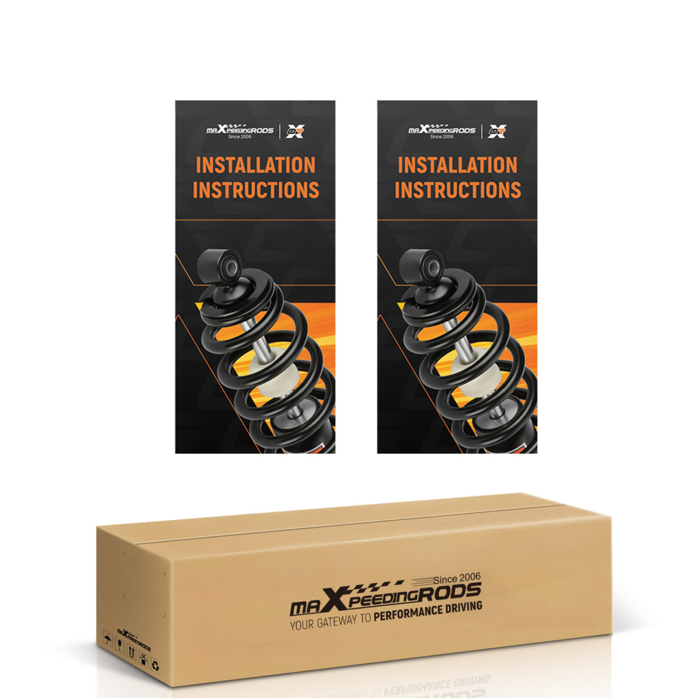 2x Front Strut Shock Absorber Kit compatible for Polaris Trail Blazer 250 1990-1995 7041451