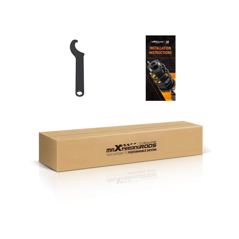 L/R Rear Struts Shock compatible for Polaris Ranger 400 500 570 800 Mid-Size ETX 2010-2023