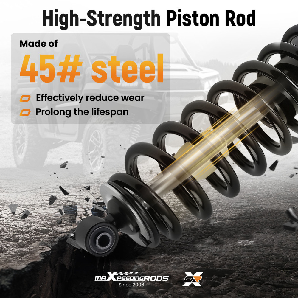 Front Gas Shock compatible for Polaris Ranger 1000 Crew Premium 570 900 Diesel 2013-2023