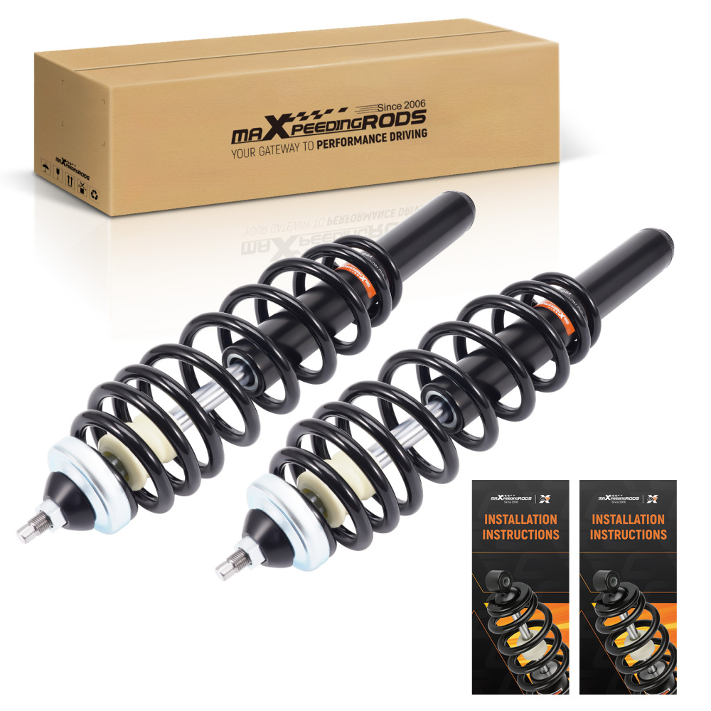 Front Coil-Over Shocks compatible for Polaris Ranger 500 2x4 4x4 2004-2005 6x6 1999
