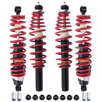 4pcs FrontRear Shocks Struts Kit compatible for Polaris Sportsman 335 400 500 600 700