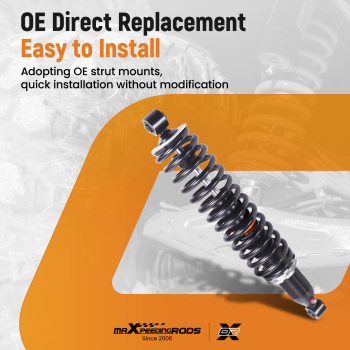 1pcs Front Shocks compatible for Yamaha Rhino 700 (YXR700) 2008-2013 ATV 5UG-F3350-00-00