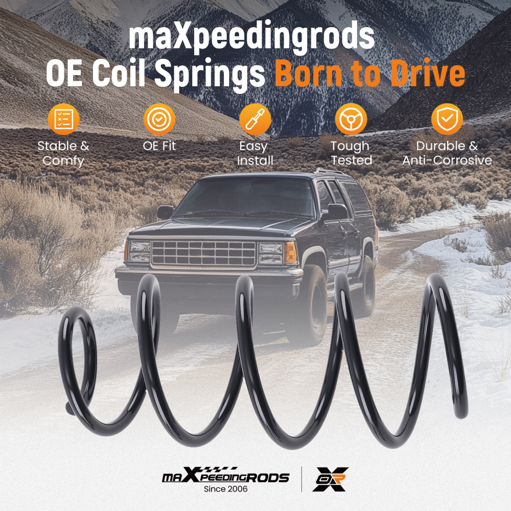 2x Coil Springs Front Suspension compatible for Audi A1 8X1 compatible for Seat Ibiza 6P1 2008-2018