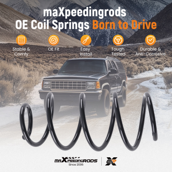 2x Coil Springs Front Suspension compatible for Audi A1 8X1 compatible for Seat Ibiza 6P1 2008-2018