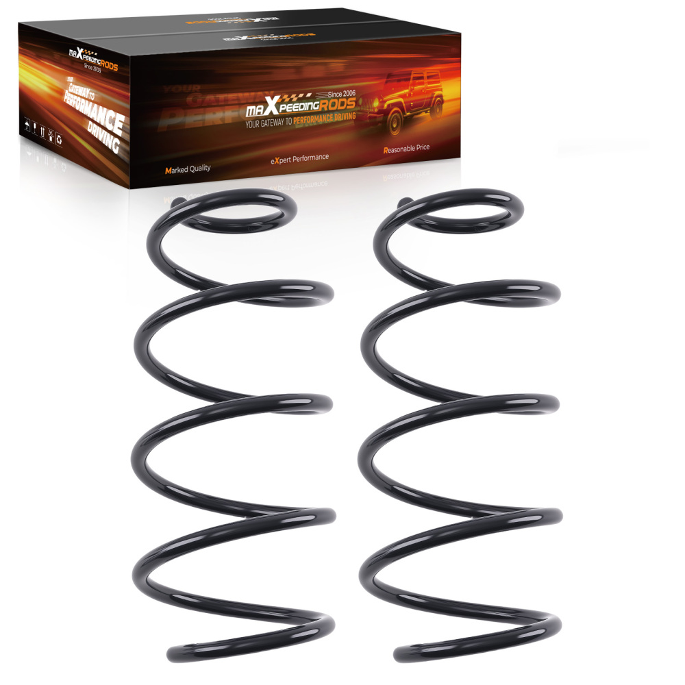 2x Coil Springs Front Suspension compatible for Audi A1 8X1 compatible for Seat Ibiza 6P1 2008-2018