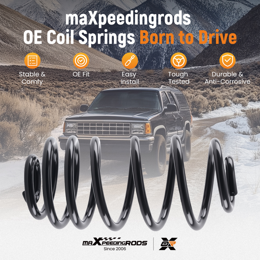 2x Coil Springs Suspension compatible for Chevrolet Cruze compatible for Opel Astra J Rear Axle 13299661