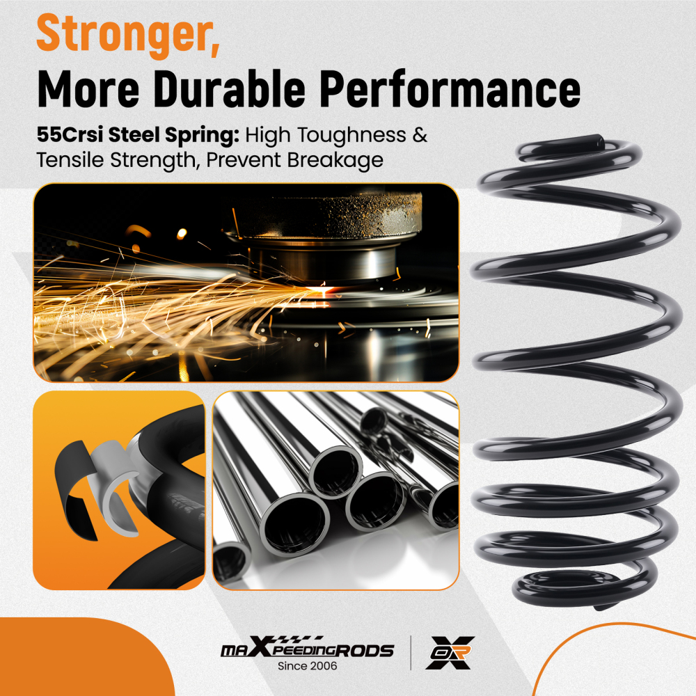 2x Coil Springs Suspension compatible for Chevrolet Cruze compatible for Opel Astra J Rear Axle 13299661
