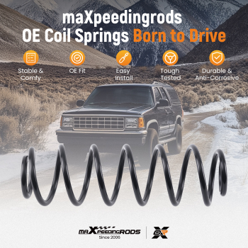 2x Coil Spring Rear Set compatible for SEAT CORDOBA IBIZA compatible for SKODA FABIA compatible for VW POLO 6Q0511115K