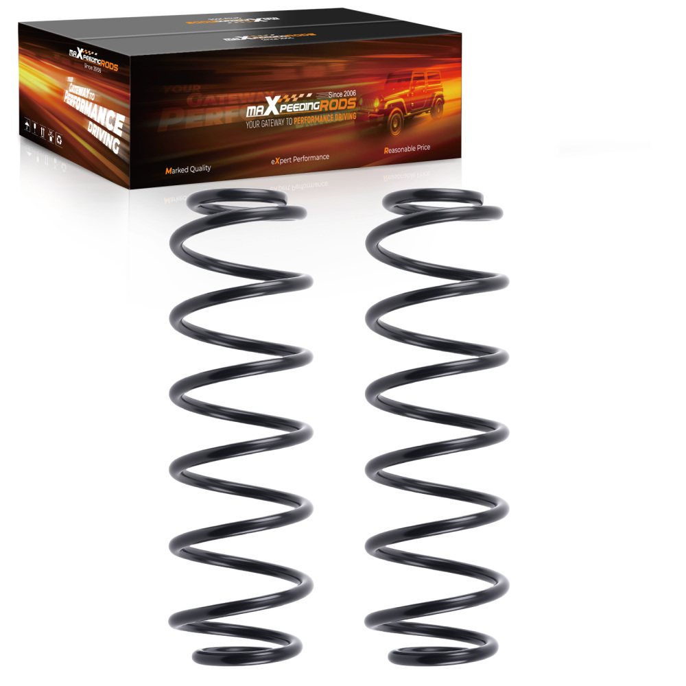 2x Coil Spring Rear Set compatible for SEAT CORDOBA IBIZA compatible for SKODA FABIA compatible for VW POLO 6Q0511115K
