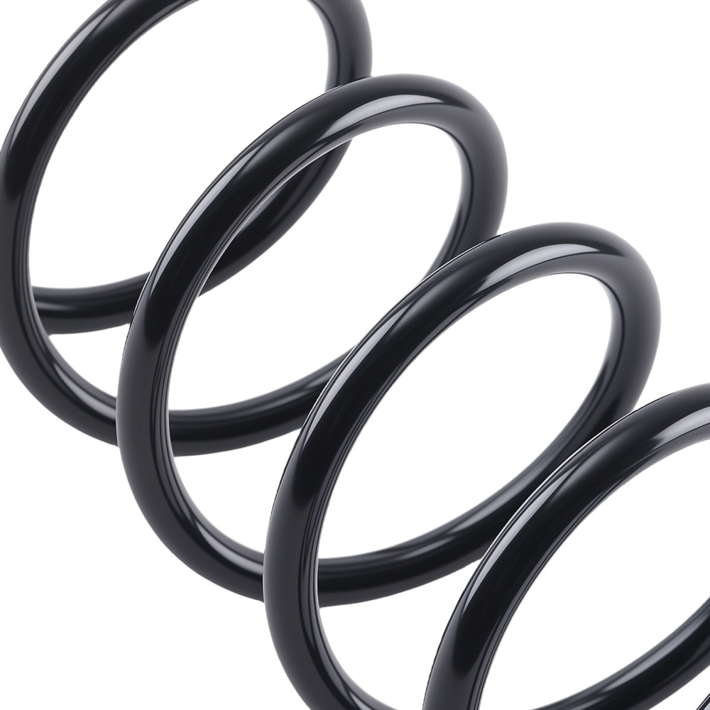 2x Coil Spring Rear Axle compatible for Smart Cabrio 450 2001-2004 0007502V002 55CrSi Steel