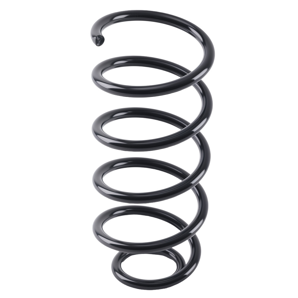 2x Coil Spring Rear Axle compatible for Smart Cabrio 450 2001-2004 0007502V002 55CrSi Steel
