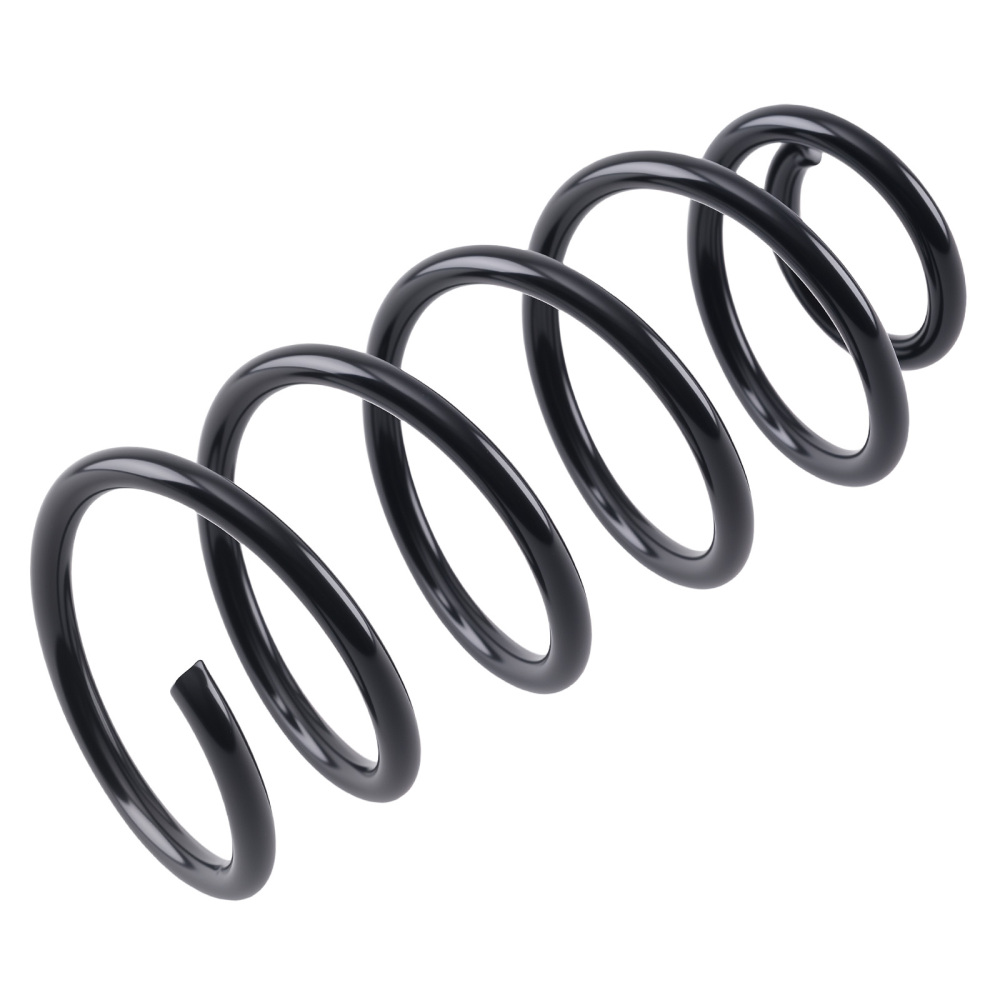 2x Coil Spring Rear Axle compatible for Smart Cabrio 450 2001-2004 0007502V002 55CrSi Steel