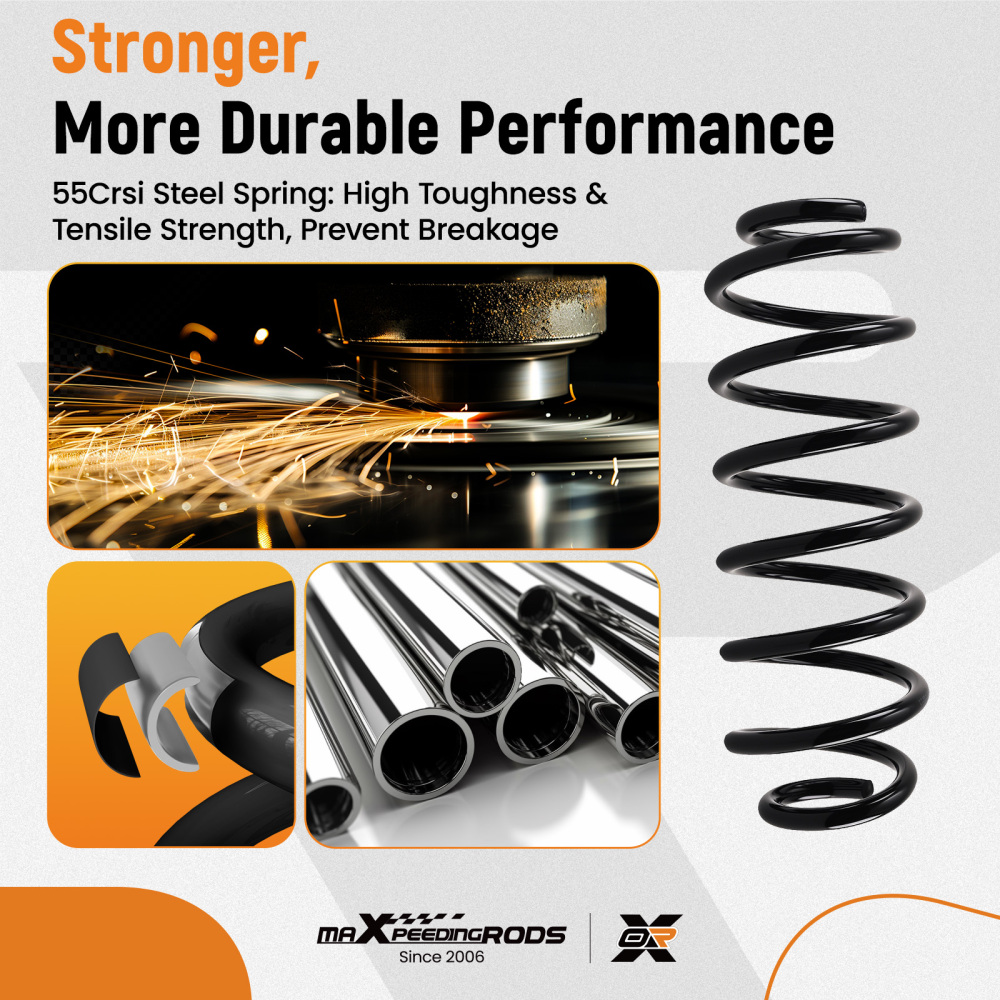 2x muelles de suspensión traseros compatible para VW Passat Variant (3C5) 3C0511115AD