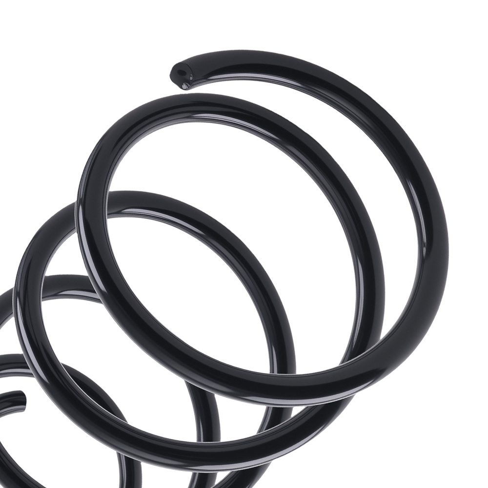2x Coil Spring Set compatible for Volvo C30 533 S40 544 V50 545 C70 542 Front 30666205