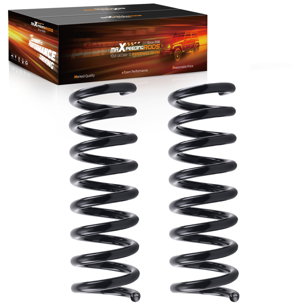 2x Coil Springs Rear Suspension compatible for Mercedes W212 E-Class 2009-16 A2123240404
