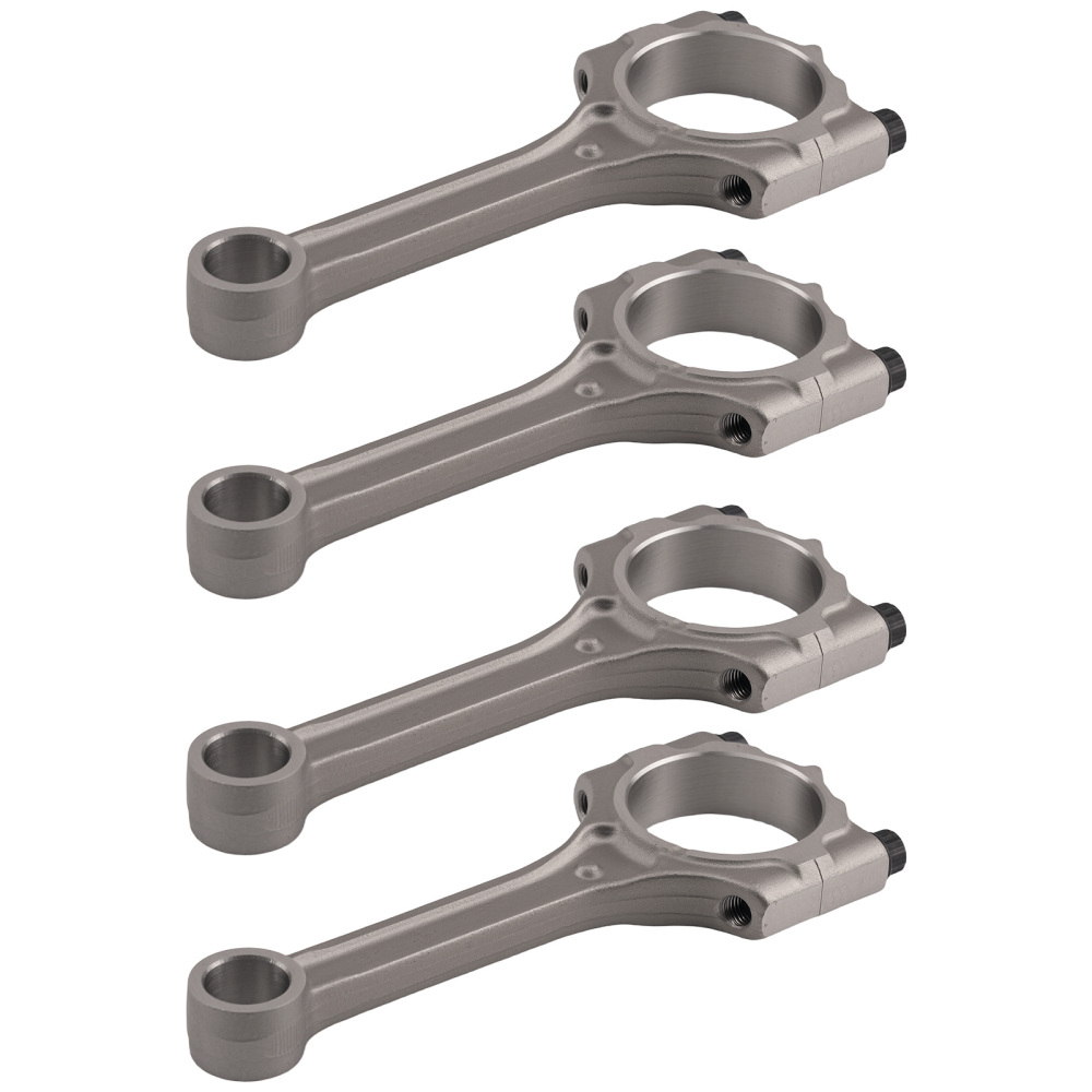 4PCS Connecting Rod Fit For 2010-18 compatible for Kia Soul Rio compatible for Hyundai Accent 1.6L 23510-2B010