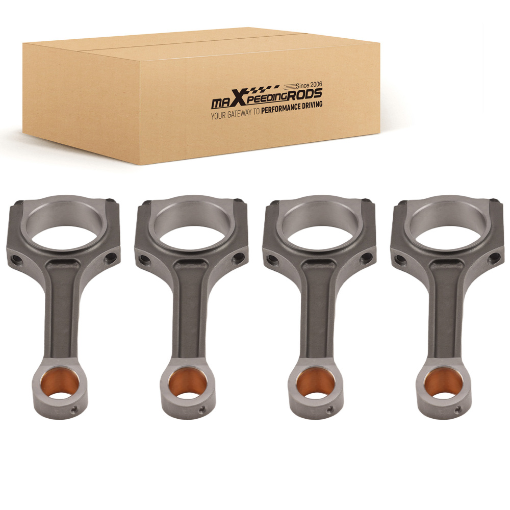 4pcs Connecting Rods For Turbo 2.0L compatible for Hyundai Genesis Santa Fe compatible for Kia Optima Sorento