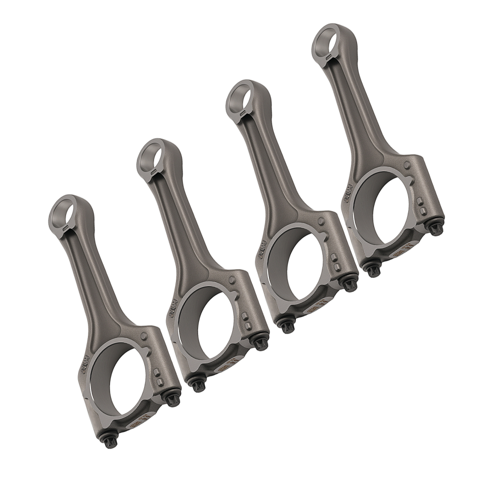 4x Con Rods 06H198401D Φ23mm compatible for AUDI A4 Q5 2.0T compatible for VW PASSAT Tiguan Jetta CC 2.0T