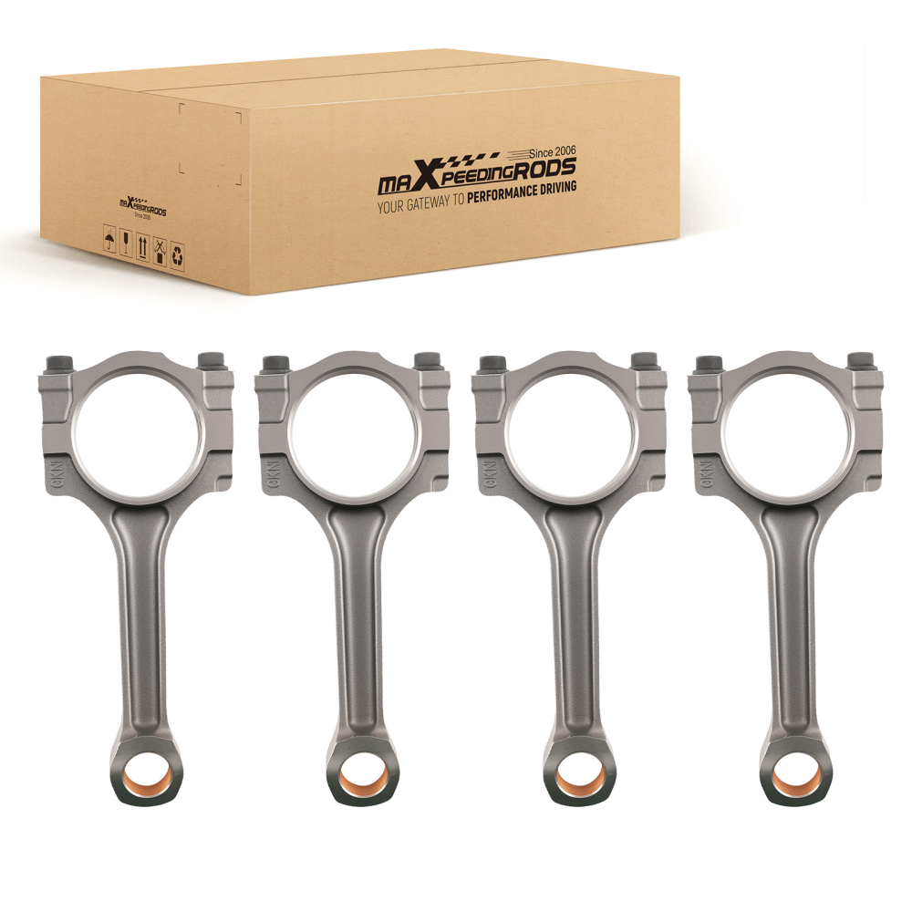 4Pcs 12654958 Connecting Rods compatible for Chevrolet GMC Buick 10-2016 4 Cyl 2.4L