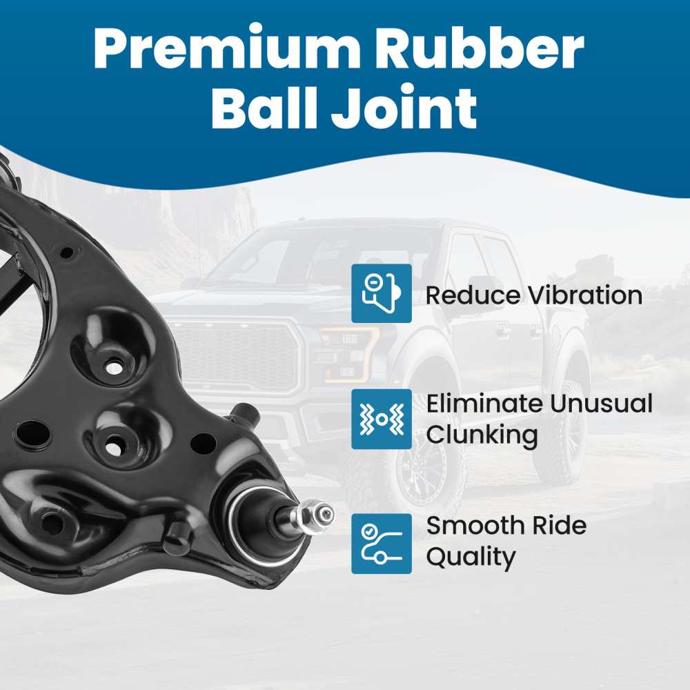 1x Front Lower Right Control Arm ball joint compatible for Ford Expedition F-150 2015-2022