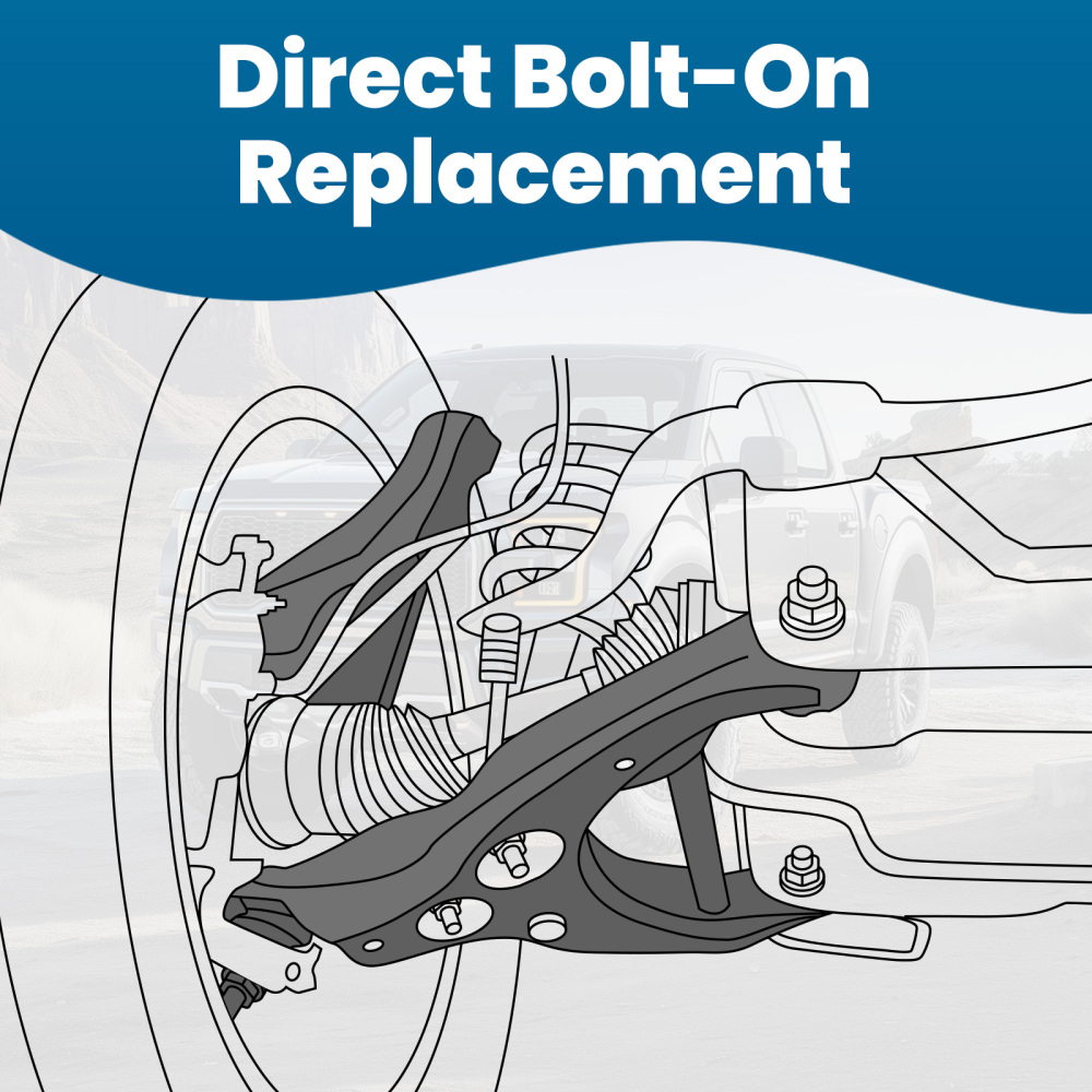 1x Front Lower Right Control Arm ball joint compatible for Ford Expedition F-150 2015-2022