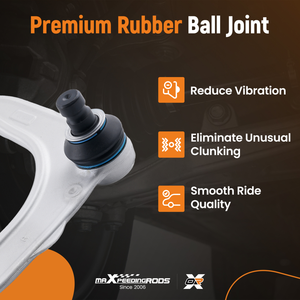 BRACCI DI CONTROLLO ANTERIORI L+R IN 8 PEZZI compatibile per BMW X5 F15 F85 X6 F16 F86 14-19