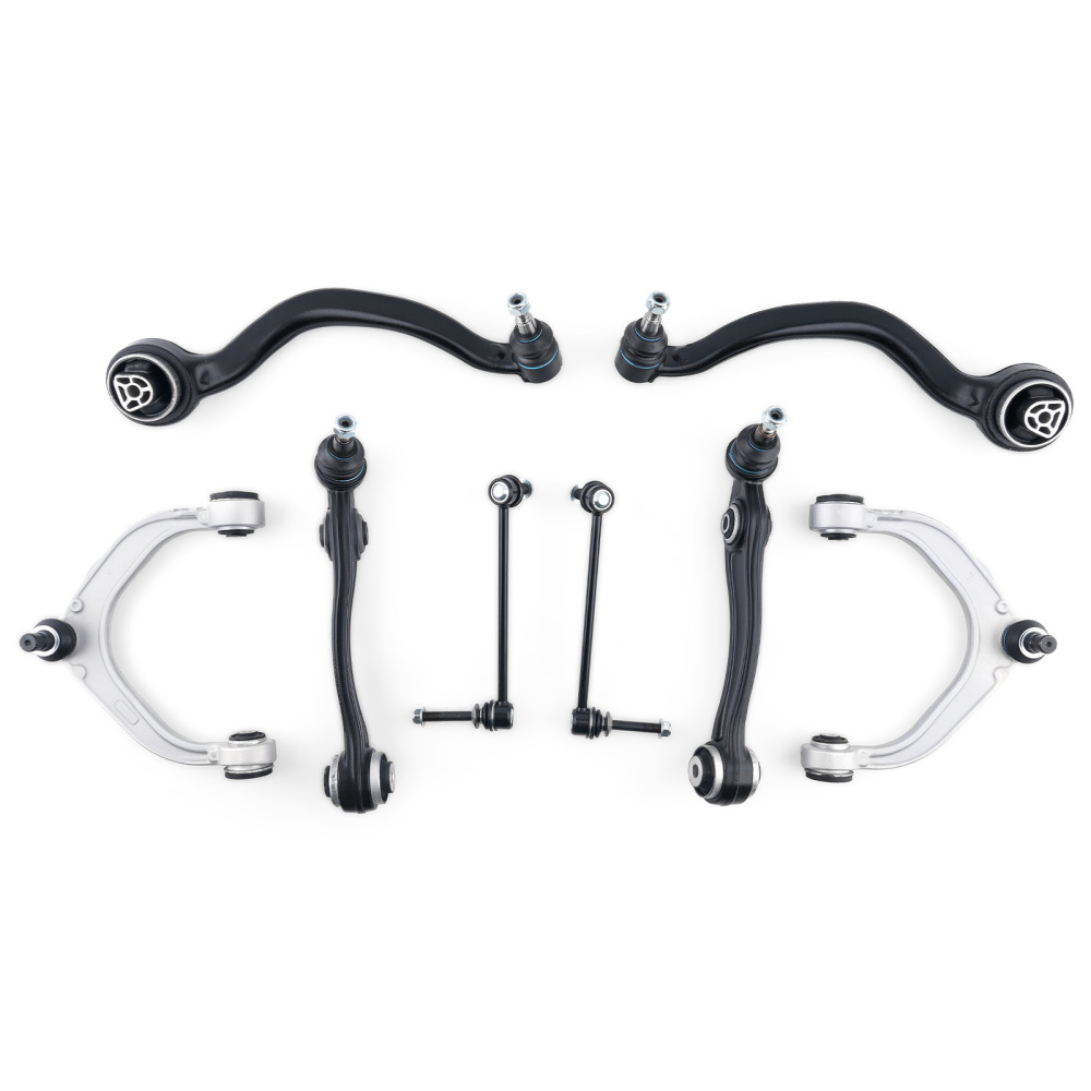 BRACCI DI CONTROLLO ANTERIORI L+R IN 8 PEZZI compatibile per BMW X5 F15 F85 X6 F16 F86 14-19