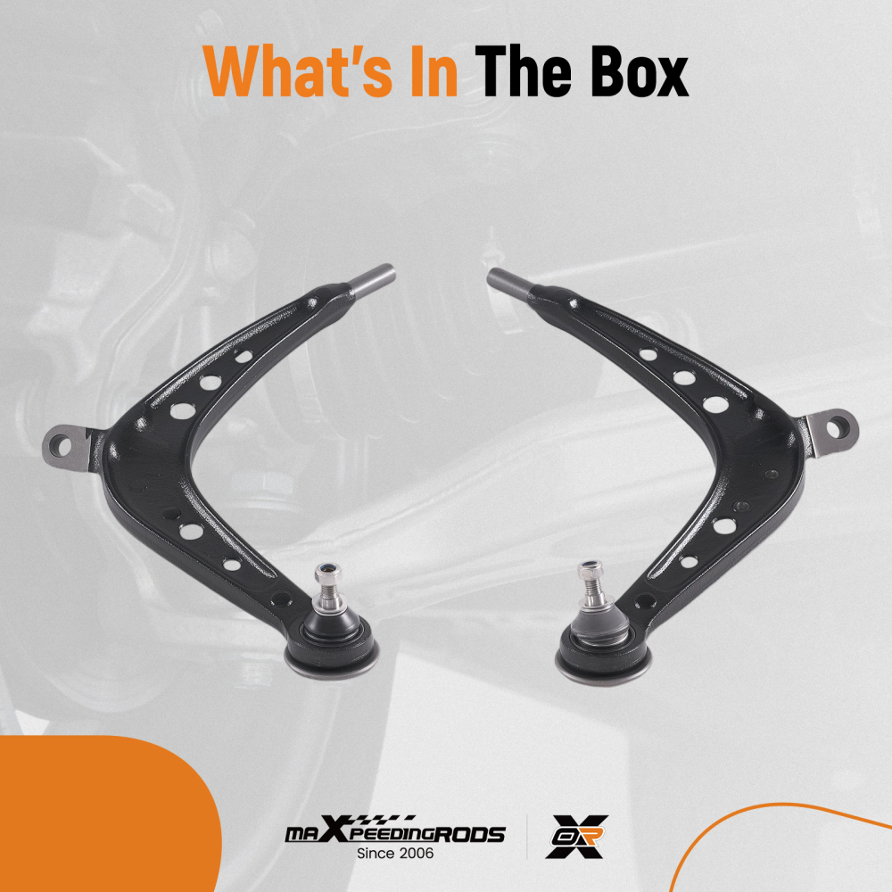 Front Suspension LR Control Arm Assembly Kit compatible for BMW 325xi 330xi 2001-2005