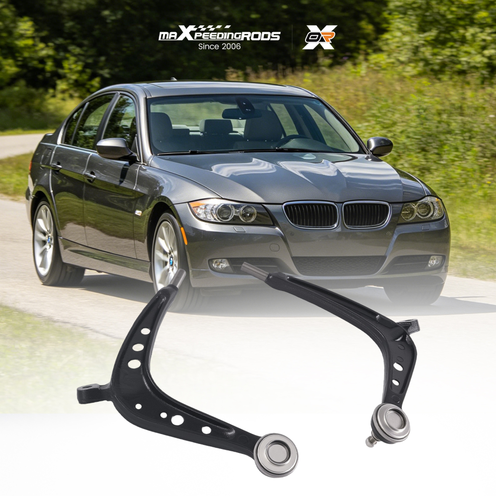 Front Suspension LR Control Arm Assembly Kit compatible for BMW 325xi 330xi 2001-2005
