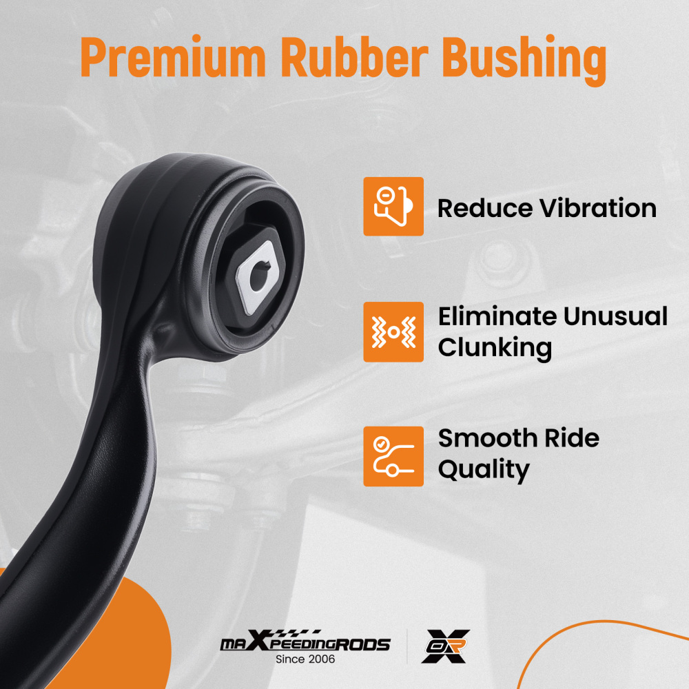 Pair Front Lower Rearward Control Arms compatible for BMW 328i 335xi xDrive 330xi AWD X1