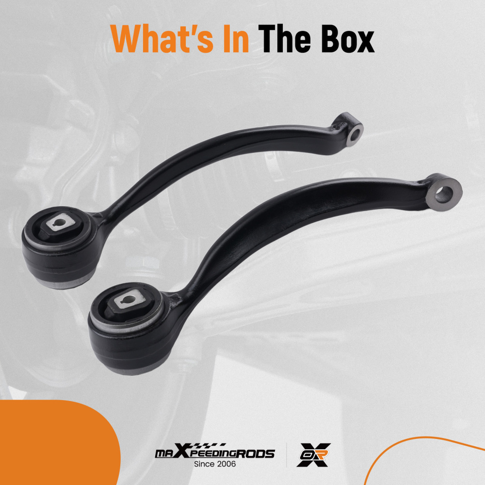 Pair Front Lower Rearward Control Arms compatible for BMW 328i 335xi xDrive 330xi AWD X1