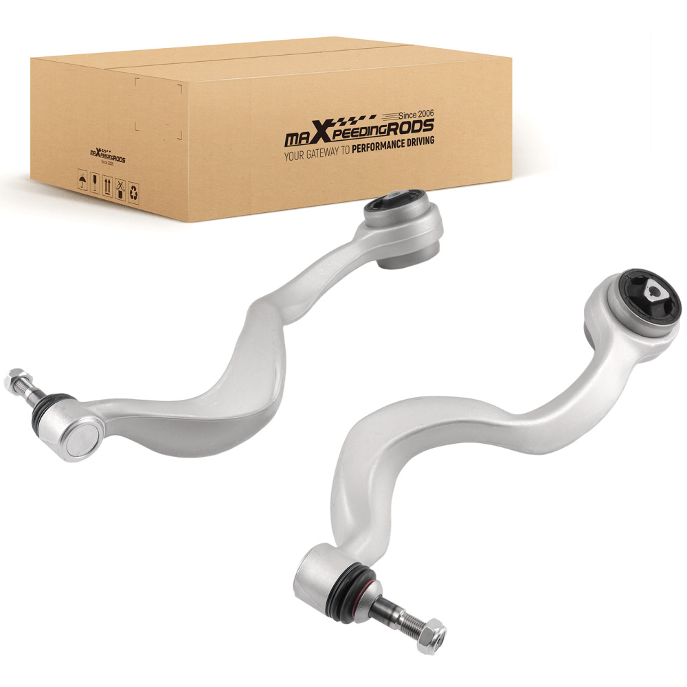 Front Lower Forward Control Arm Assembly Kit LH RH compatible for BMW 745Li 750i 2002-2008