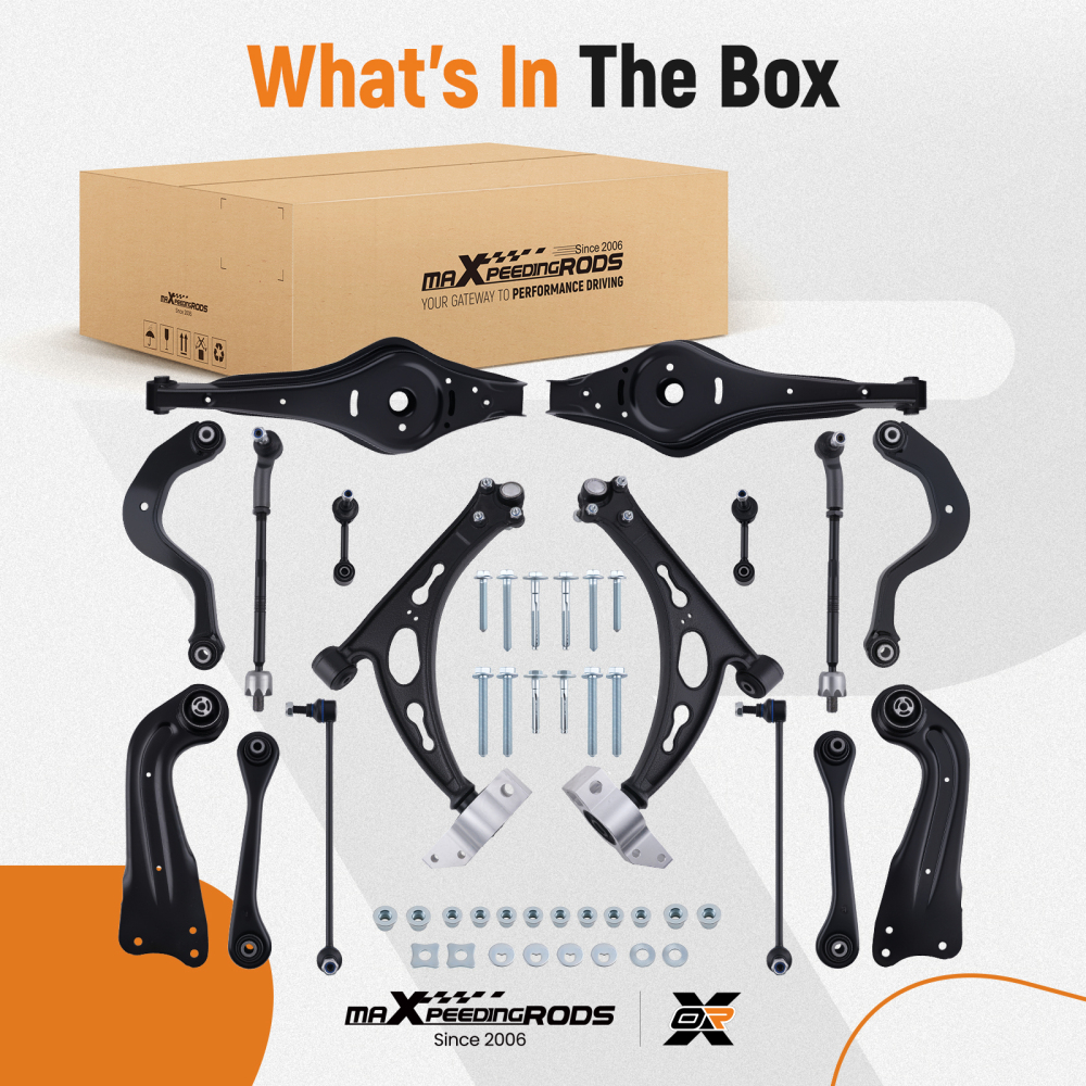 20X WISHBONE CONTROL ARM SET compatible for VW GOLF 5 6 TOURAN compatible for AUDI A3 compatible for SKODA OCTAVIA SUPERB