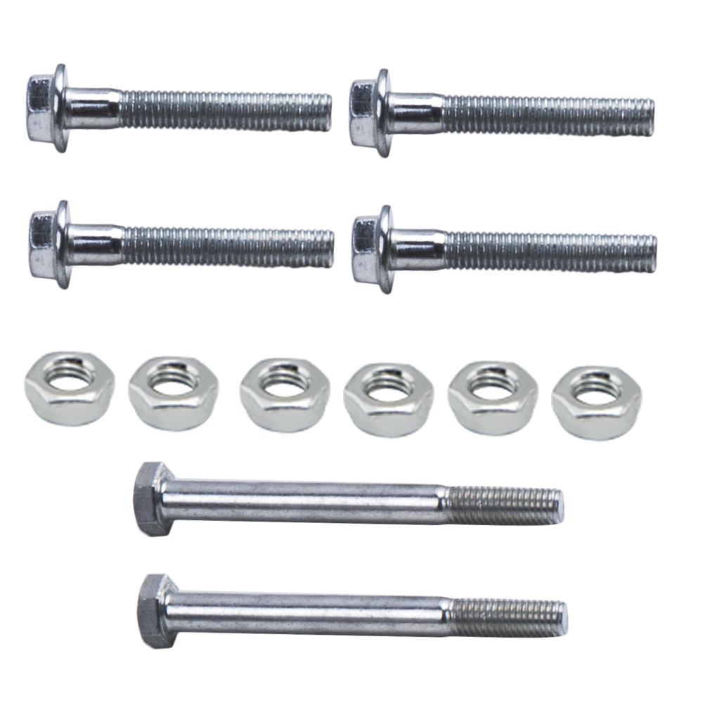 4X BRAS DE SUSPENSION AVANT GAUCHE DROIT + 2X ENSEMBLES DESSIEUX CV compatible pour AUDI A4