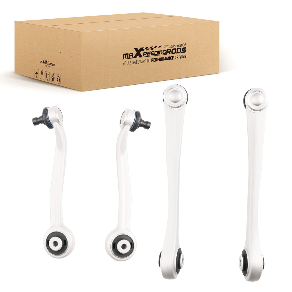 maXpeedingrods 4Pc Front Upper Control Arm Compatible for Audi A4 A5 Quattro 2009-2016