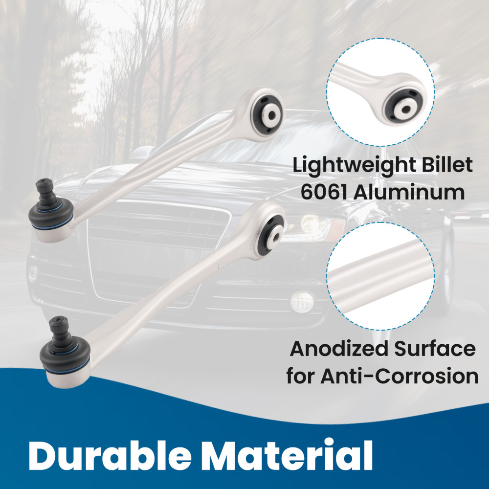 maXpeedingrods 4Pc Front Upper Control Arm Compatible for Audi A4 A5 Quattro 2009-2016