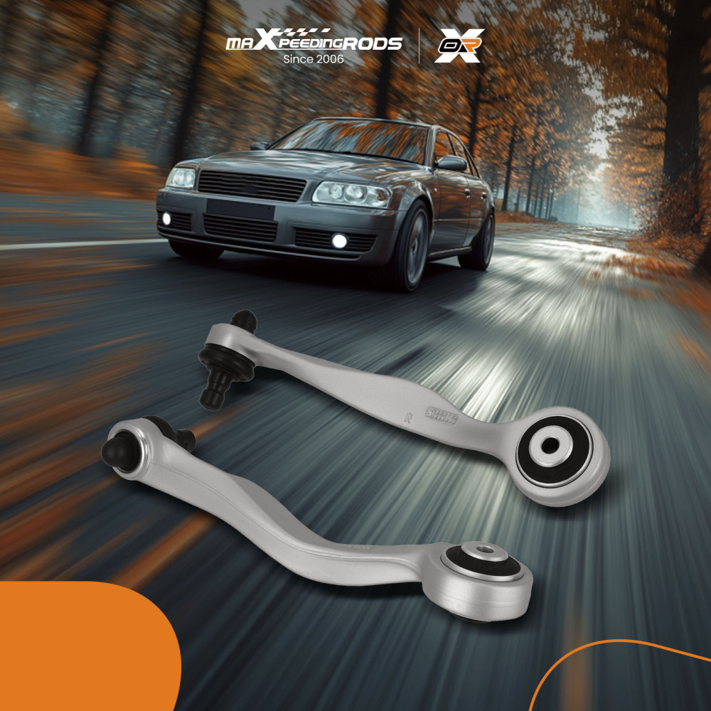Front Upper Rearward Control Arms Ball Joint compatible for Audi A4 A6 Quattro S8 compatible for VW Passat