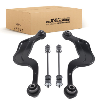 4x Rear Upper Rearward Control Arms Sway Bar Links For 2008-2017 compatible for Buick Enclave